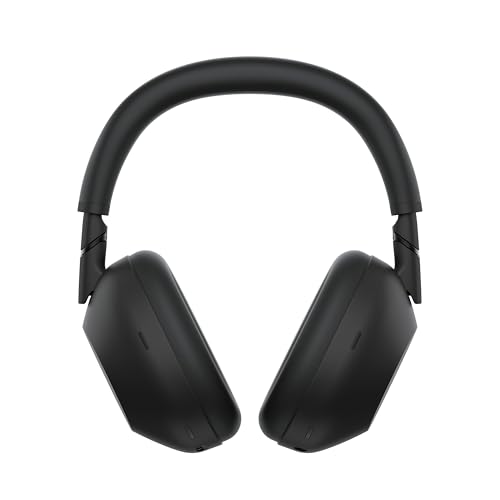 Sony WH-1000XM6 The Best Noise Canceling Wireless Headphones, HD NC Processor QN3, 12 Microphones, Adaptive NC Optimizer, Mastered by Engineers, Studio-Quality, 30-Hour Battery, Black